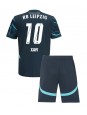 RB Leipzig Xavi Simons #10 Alternativní dres pro děti 2024-25 Krátký Rukáv (+ trenýrky)